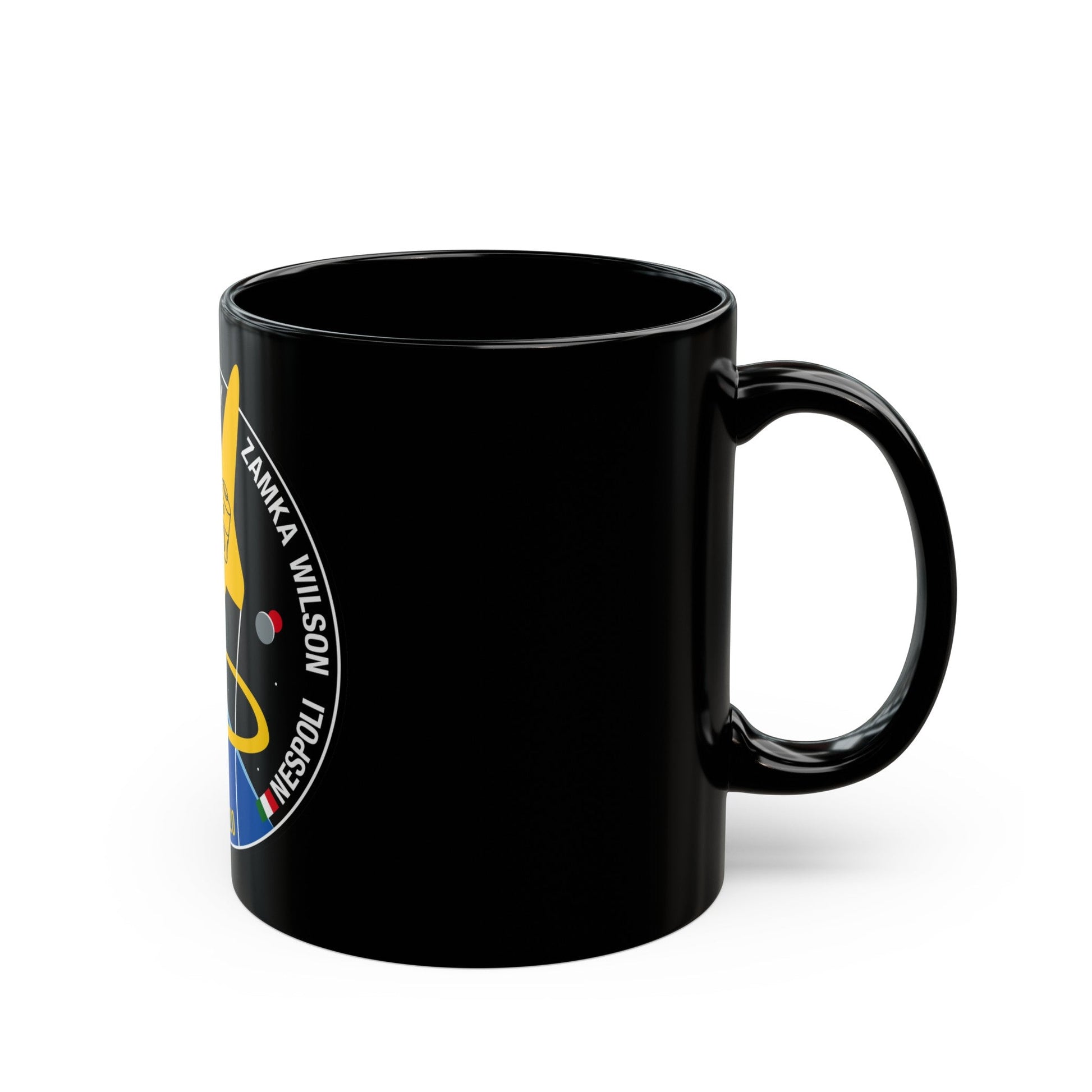 STS 120 (NASA) Black Coffee Mug-The Sticker Space