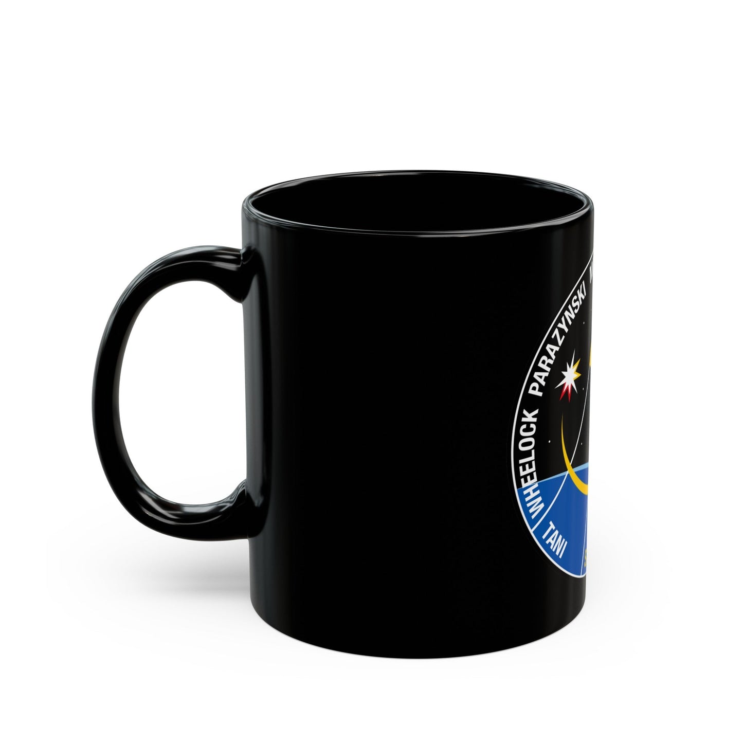 STS 120 (NASA) Black Coffee Mug-The Sticker Space