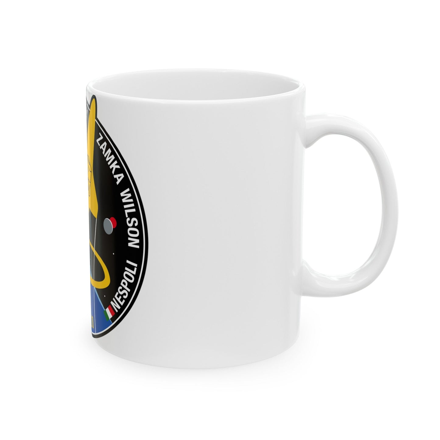 STS 120 (NASA) White Coffee Mug-The Sticker Space