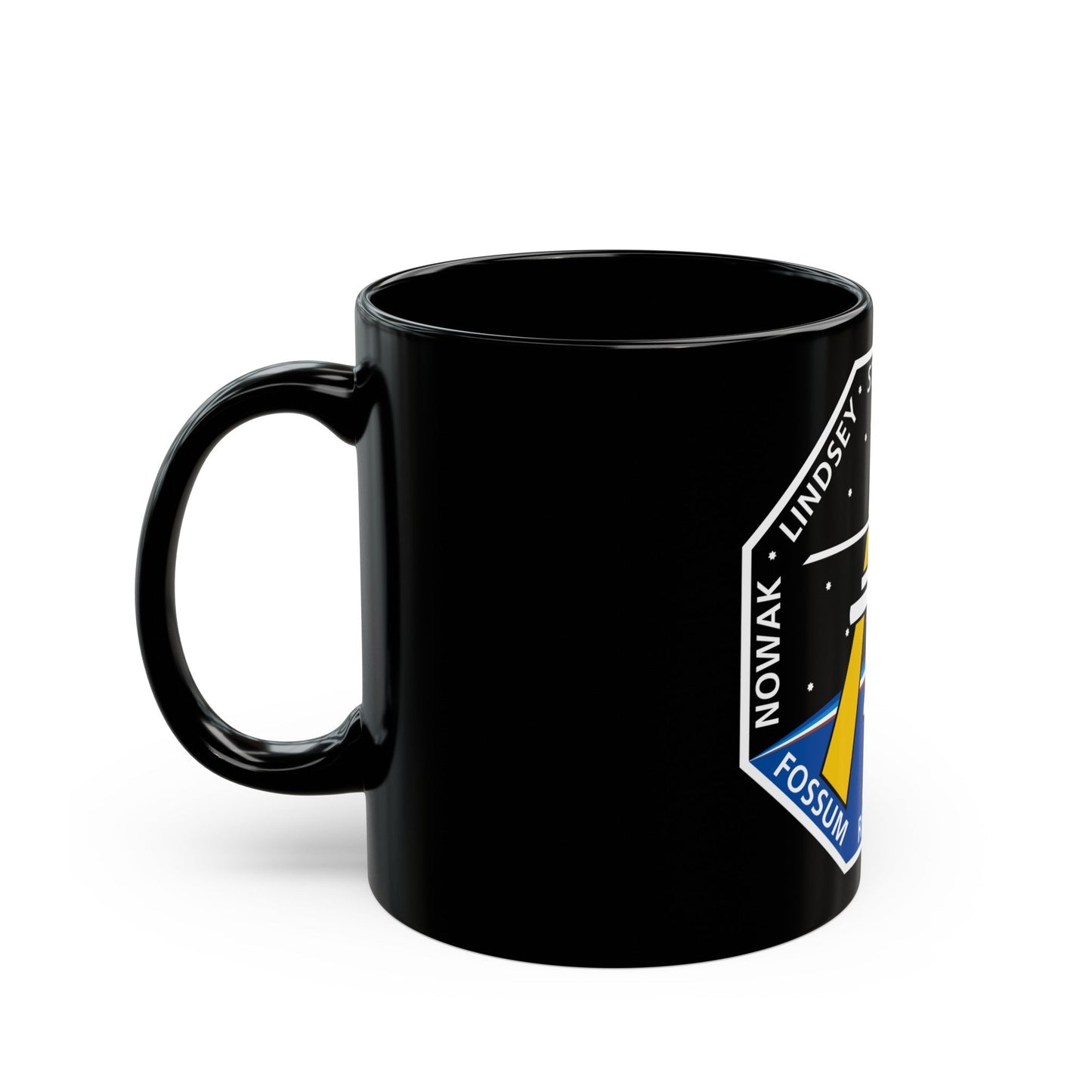 STS 121 (NASA) Black Coffee Mug-The Sticker Space