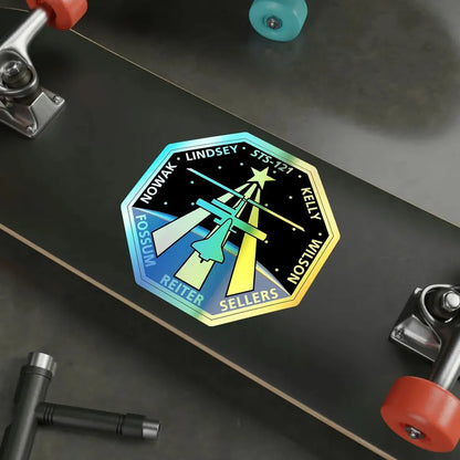 STS 121 (NASA) Holographic STICKER Die-Cut Vinyl Decal - The Sticker Space