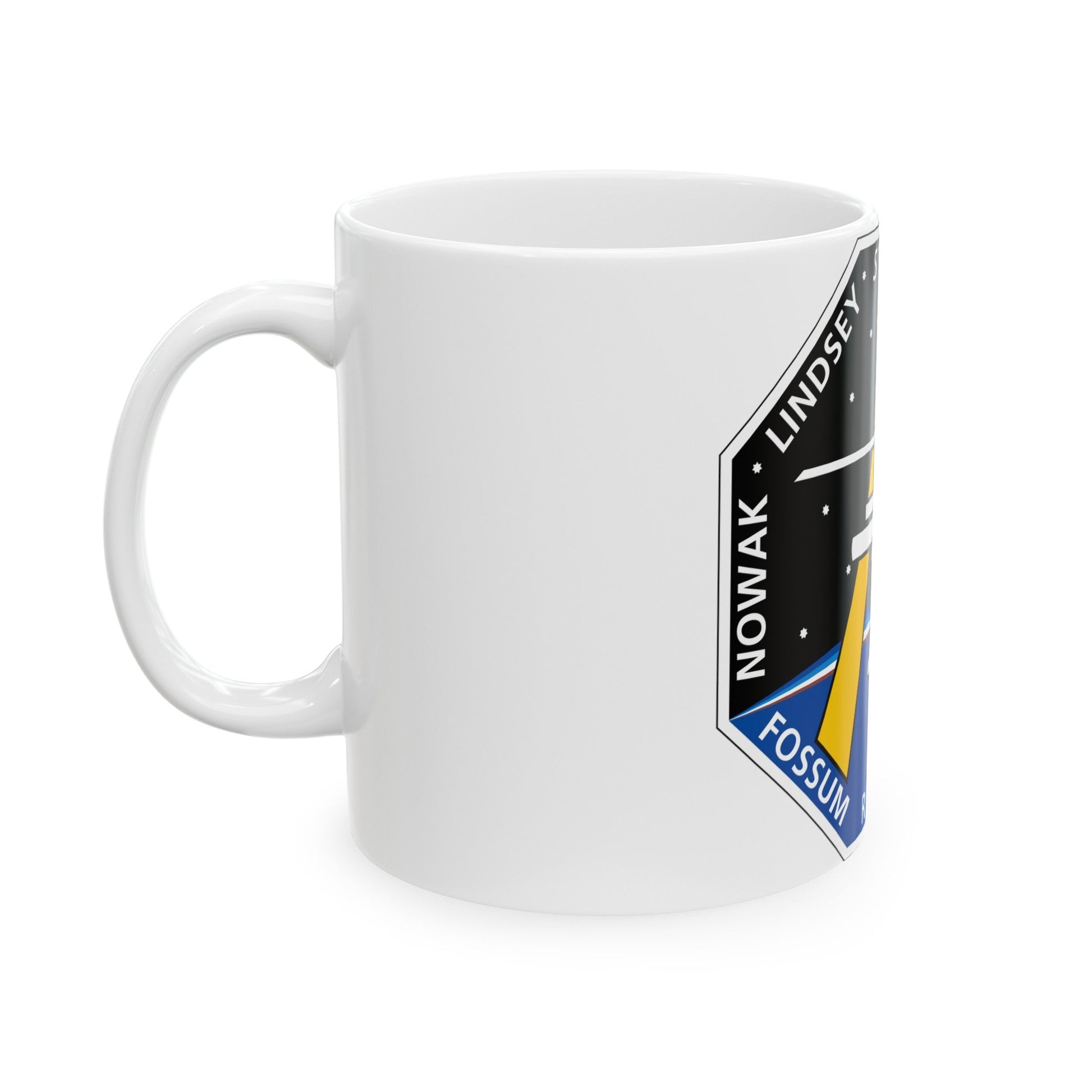 STS 121 (NASA) White Coffee Mug-The Sticker Space