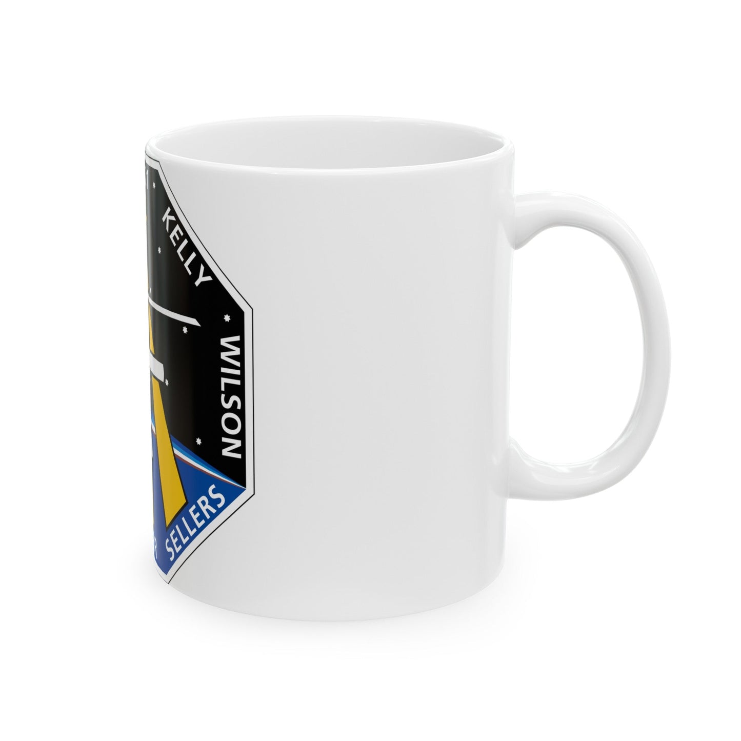 STS 121 (NASA) White Coffee Mug-The Sticker Space