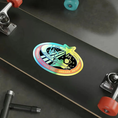 STS 123 (NASA) Holographic STICKER Die-Cut Vinyl Decal - The Sticker Space