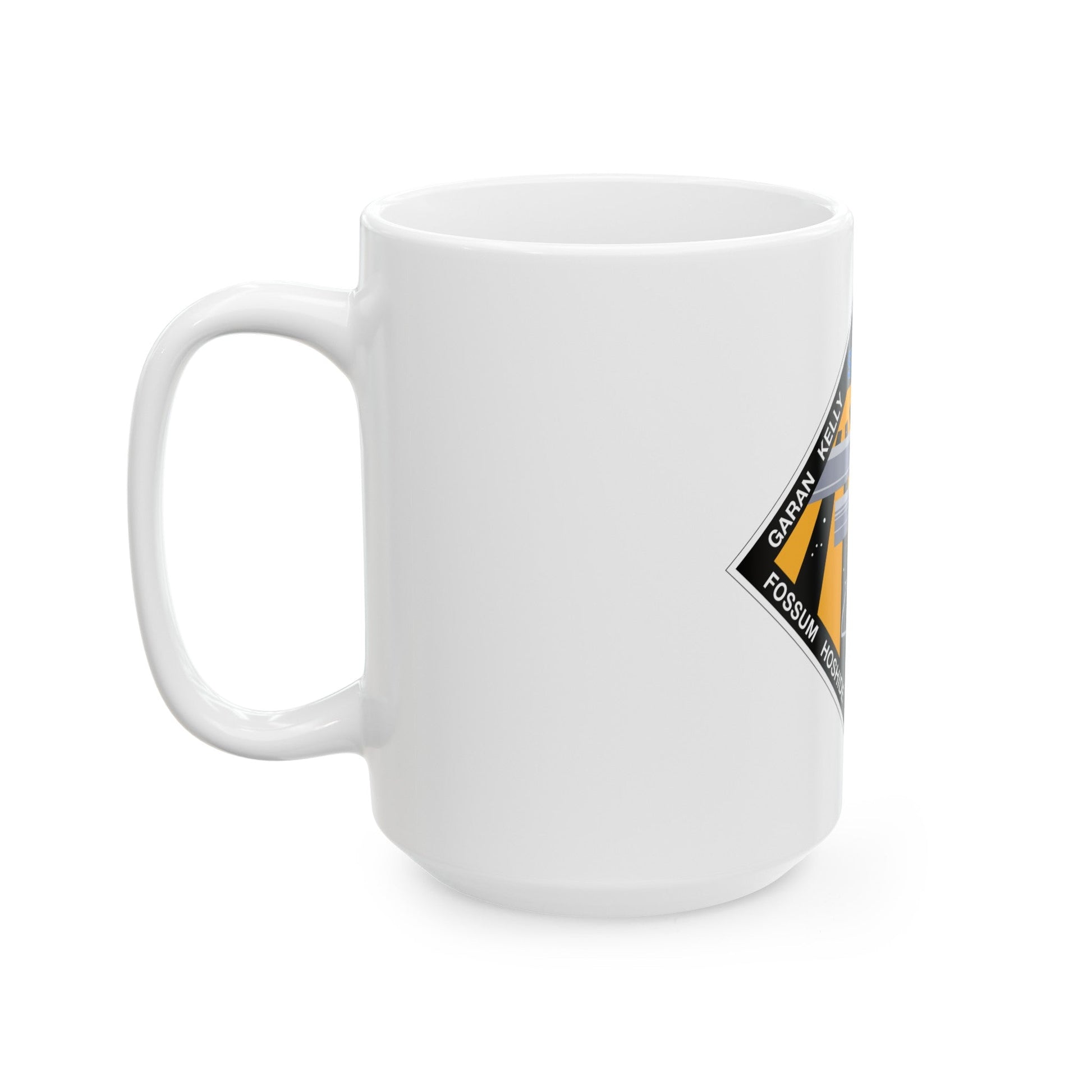 STS 124 (NASA) White Coffee Mug-The Sticker Space