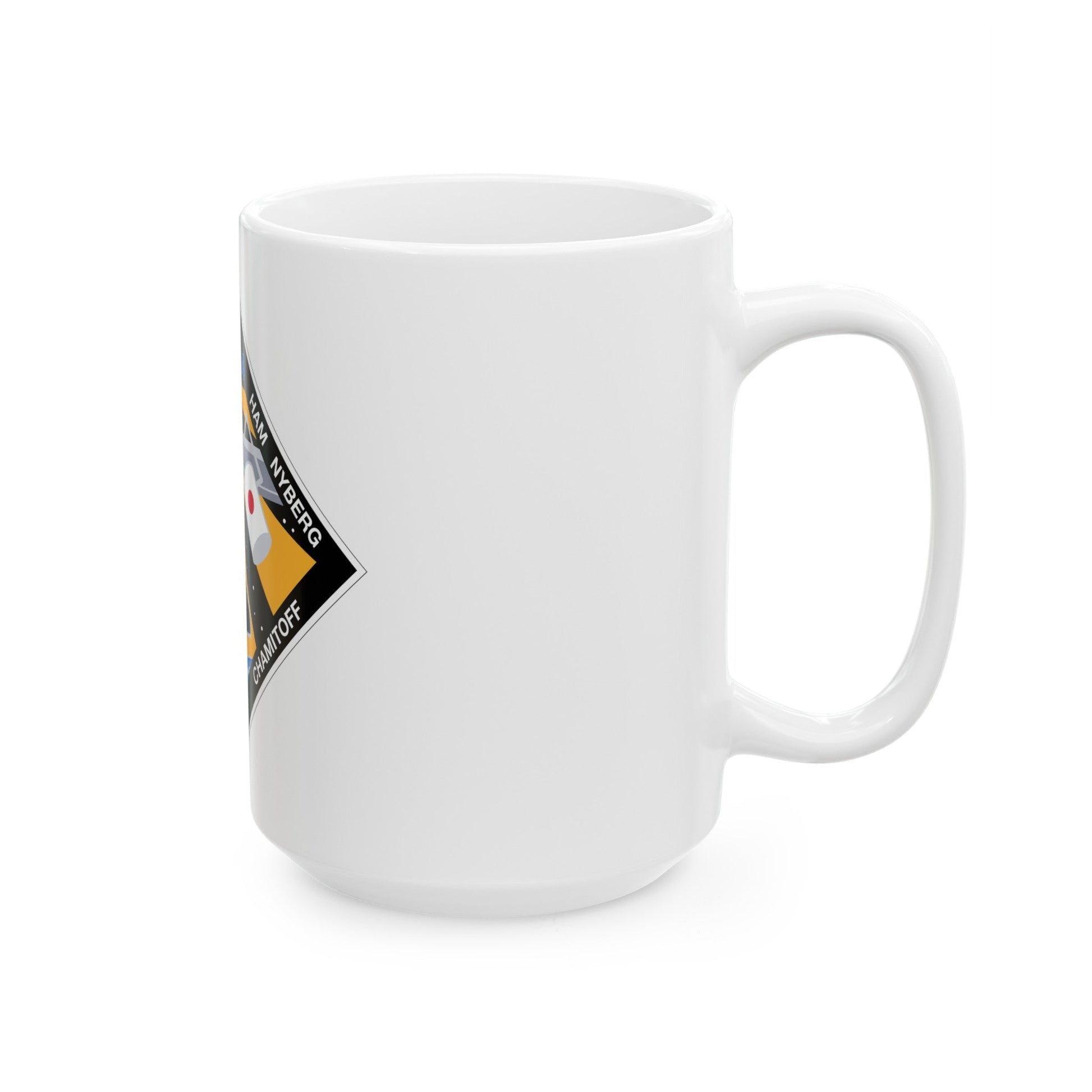 STS 124 (NASA) White Coffee Mug-The Sticker Space