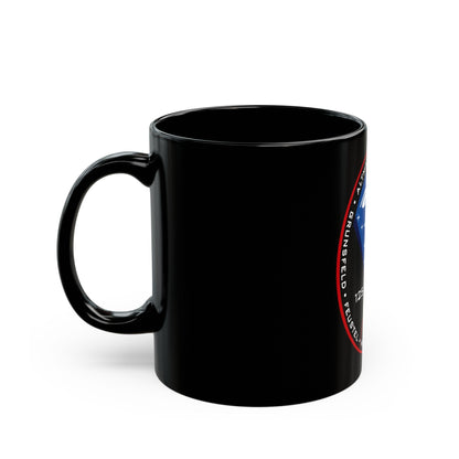 STS 125 (NASA) Black Coffee Mug-The Sticker Space