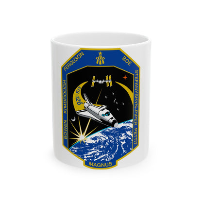 STS 126 (NASA) White Coffee Mug-11oz-The Sticker Space