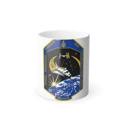 STS 126 Patch NASA - Color Changing Mug 11oz-11oz-The Sticker Space