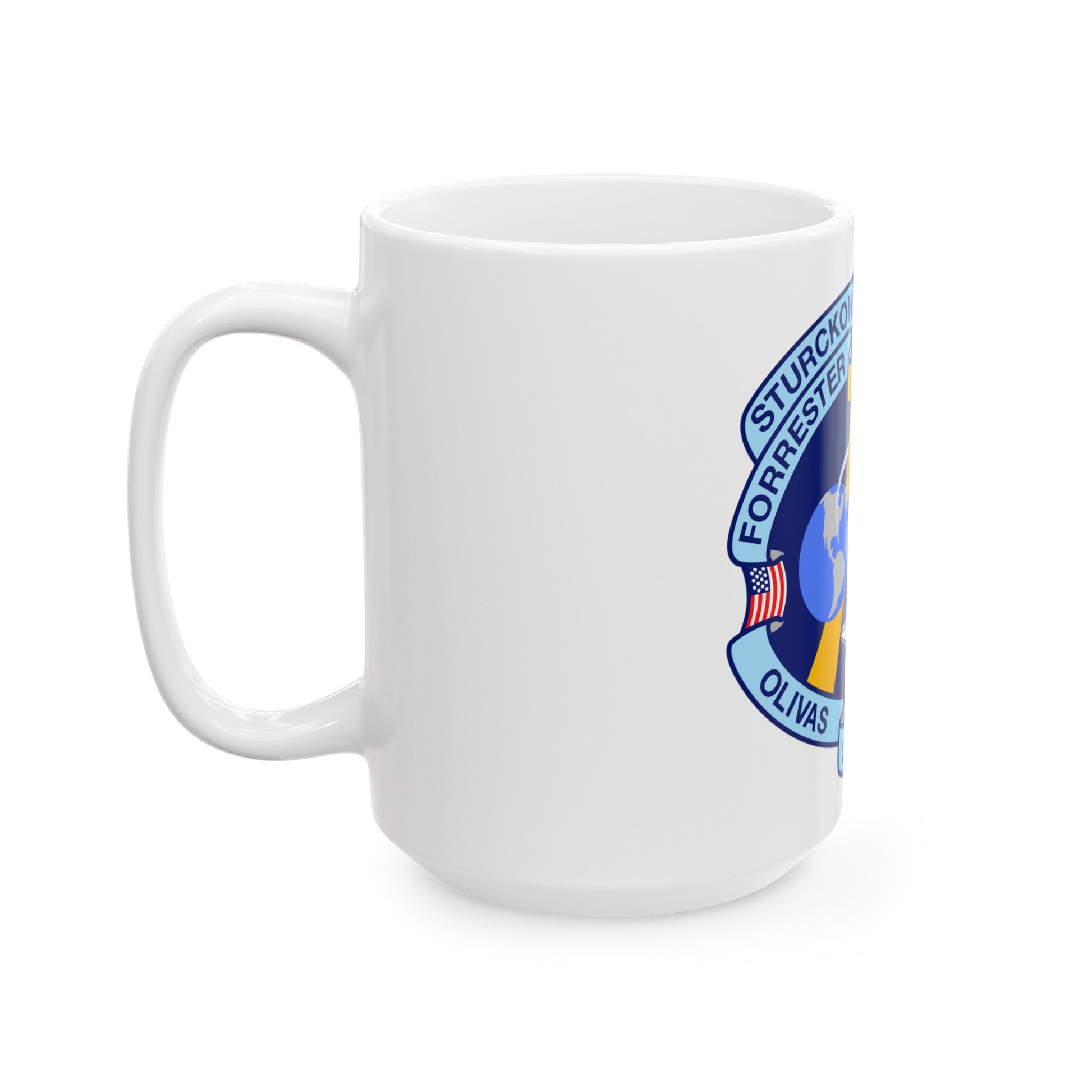 STS 128 (NASA) White Coffee Mug-The Sticker Space