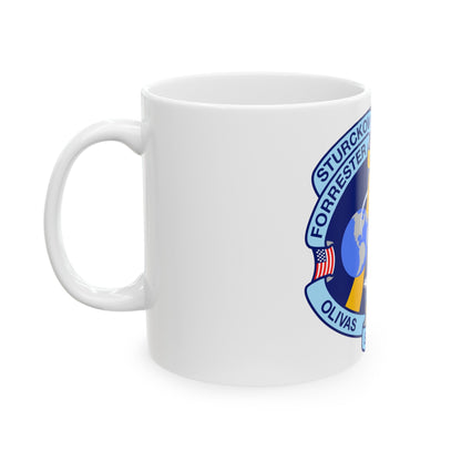 STS 128 (NASA) White Coffee Mug-The Sticker Space