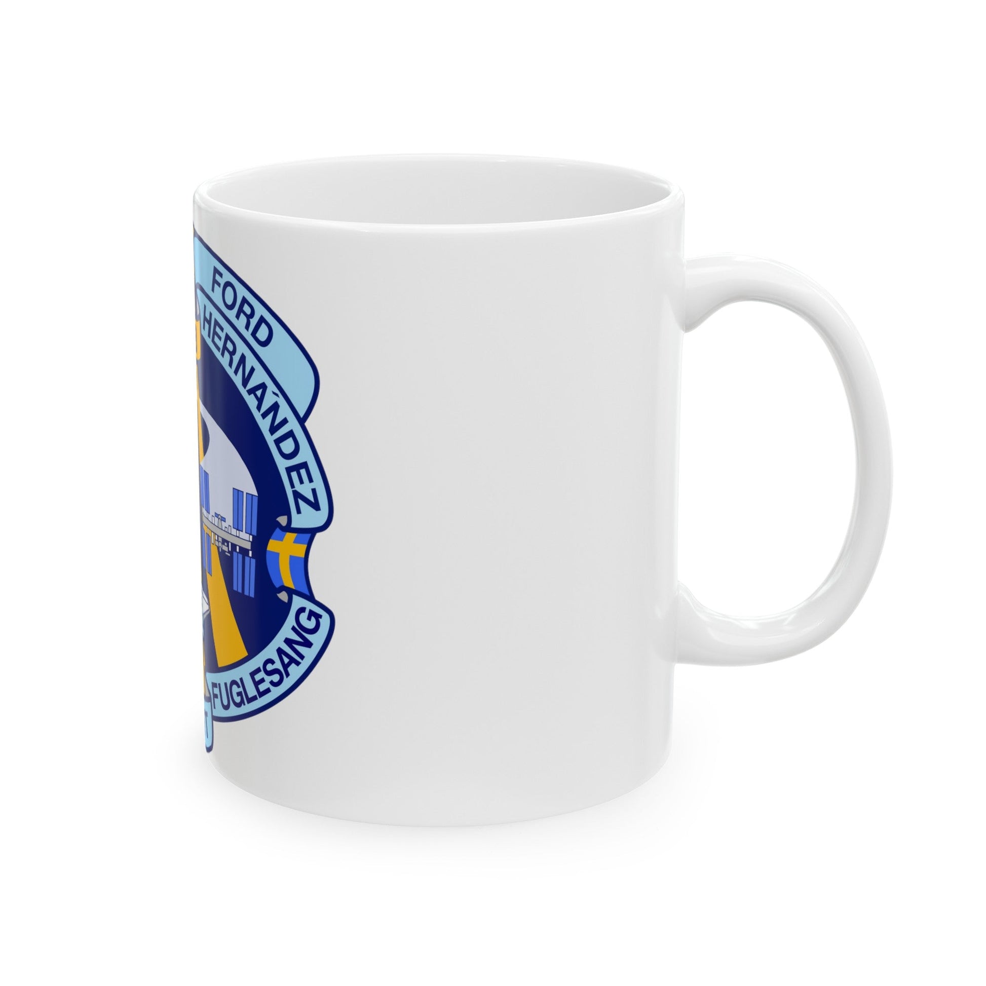 STS 128 (NASA) White Coffee Mug-The Sticker Space