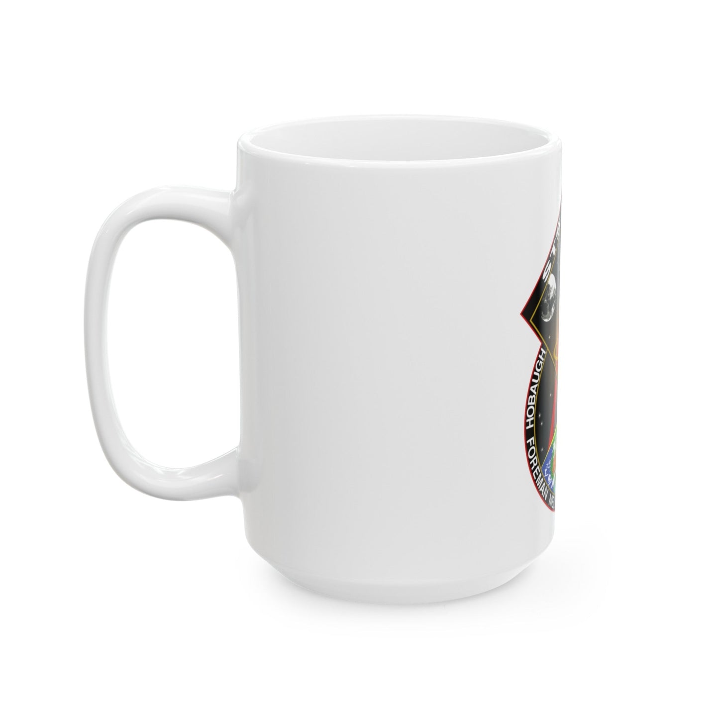 STS 129 (NASA) White Coffee Mug-The Sticker Space