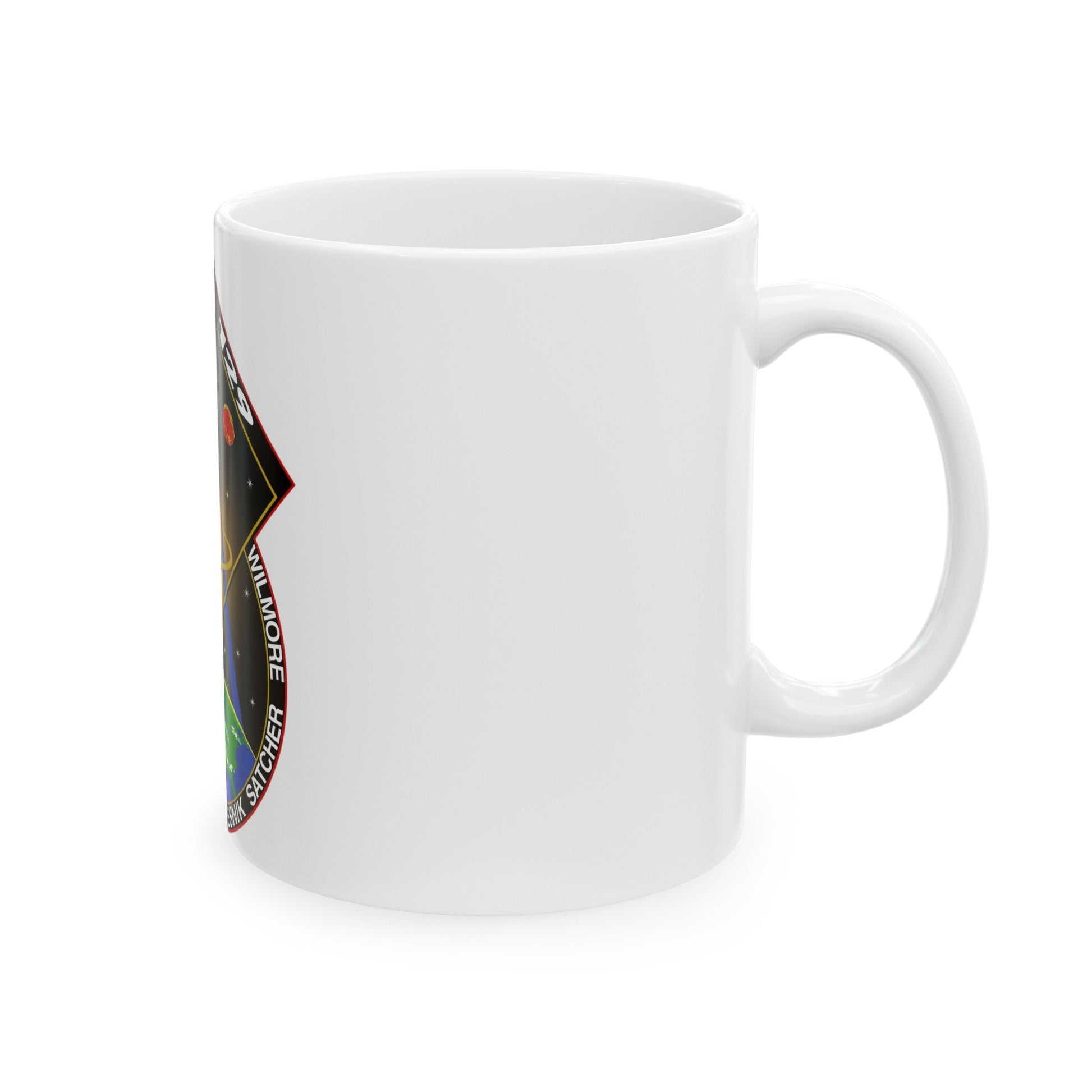 STS 129 (NASA) White Coffee Mug-The Sticker Space