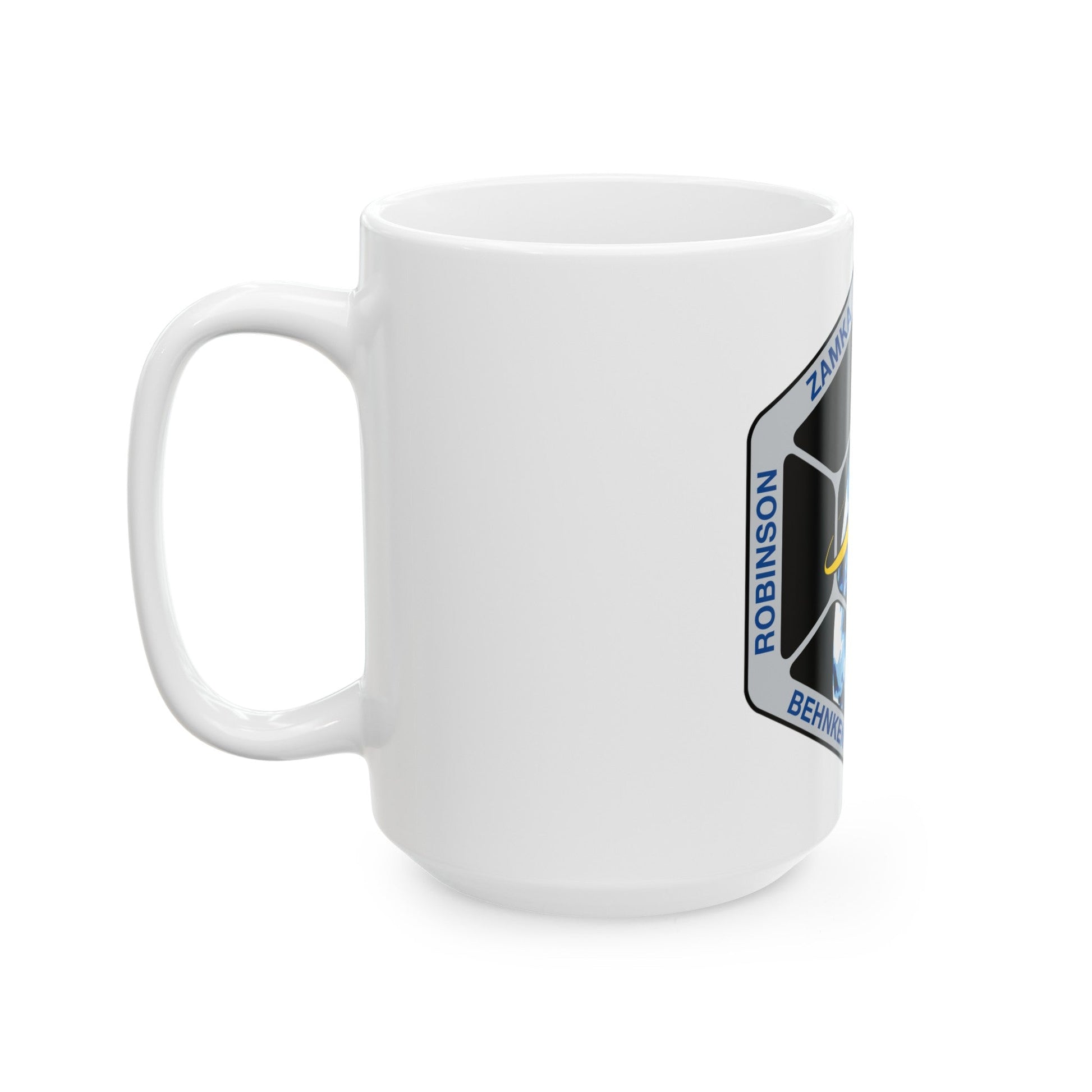 STS 130 (NASA) White Coffee Mug-The Sticker Space