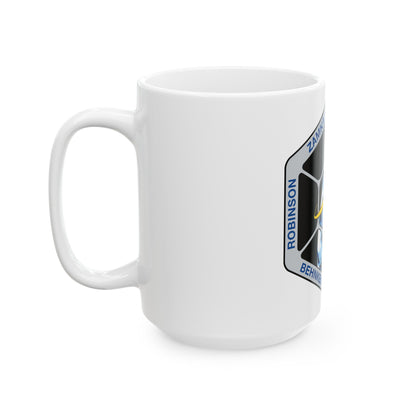 STS 130 (NASA) White Coffee Mug-The Sticker Space