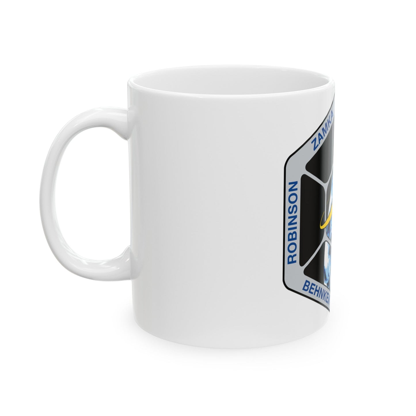 STS 130 (NASA) White Coffee Mug-The Sticker Space