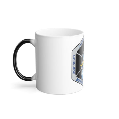 STS 130 Patch NASA - Color Changing Mug 11oz-11oz-The Sticker Space