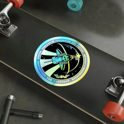 STS 131 (NASA) Holographic STICKER Die-Cut Vinyl Decal - The Sticker Space