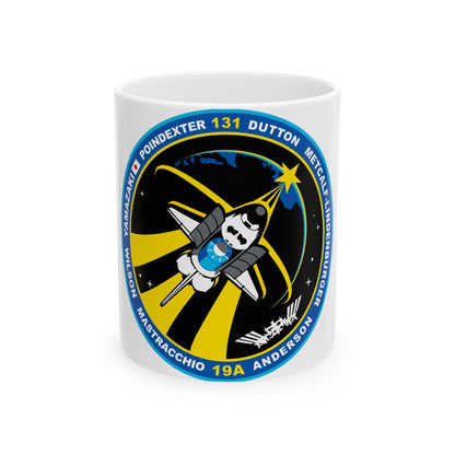 STS 131 (NASA) White Coffee Mug-11oz-The Sticker Space