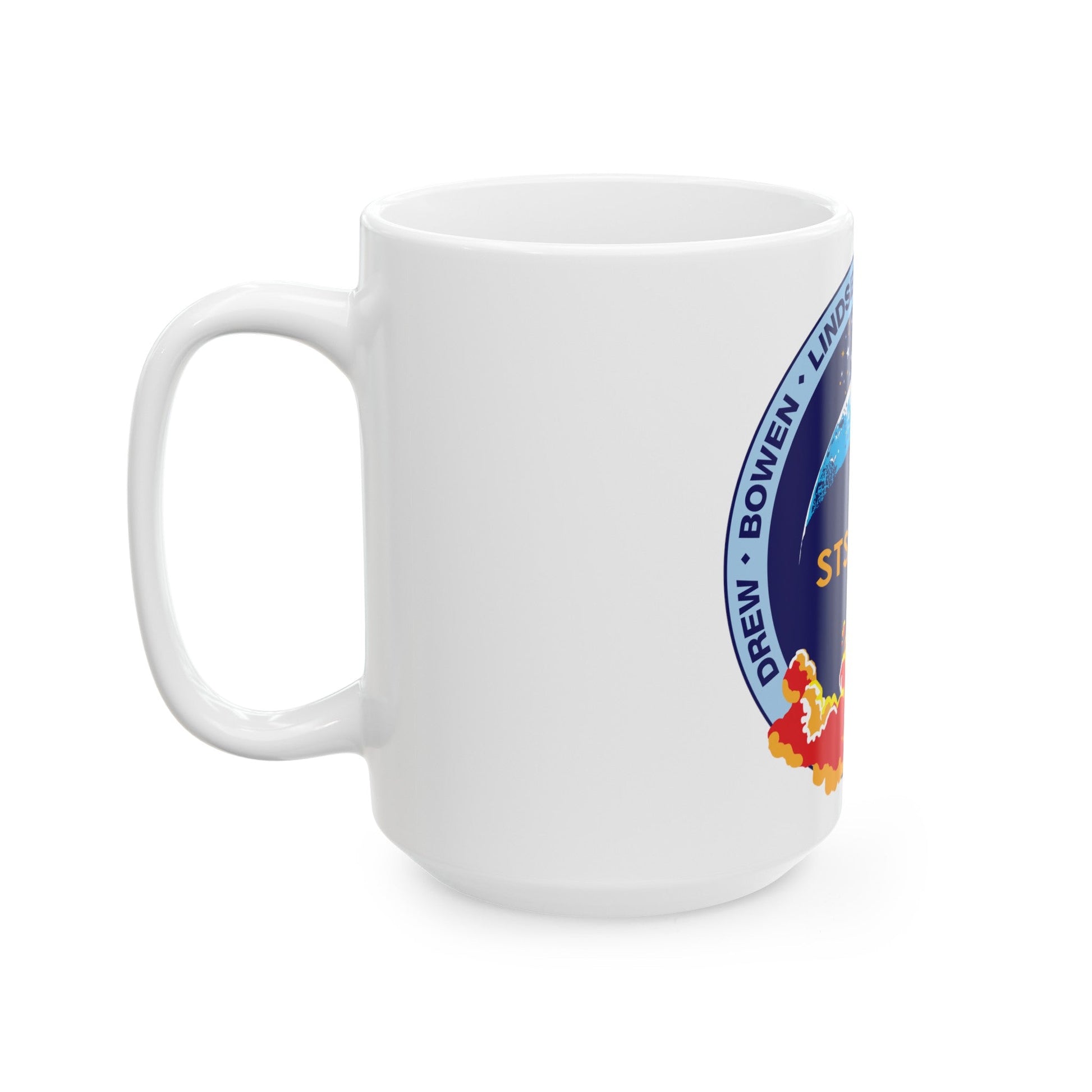 STS 133 (NASA) White Coffee Mug-The Sticker Space