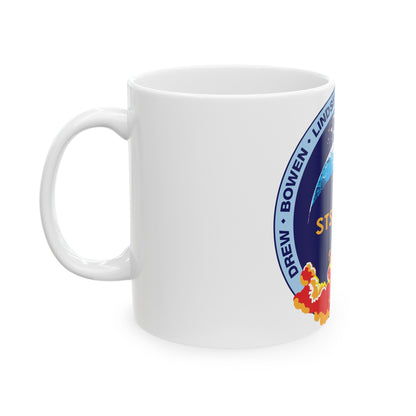 STS 133 (NASA) White Coffee Mug-The Sticker Space