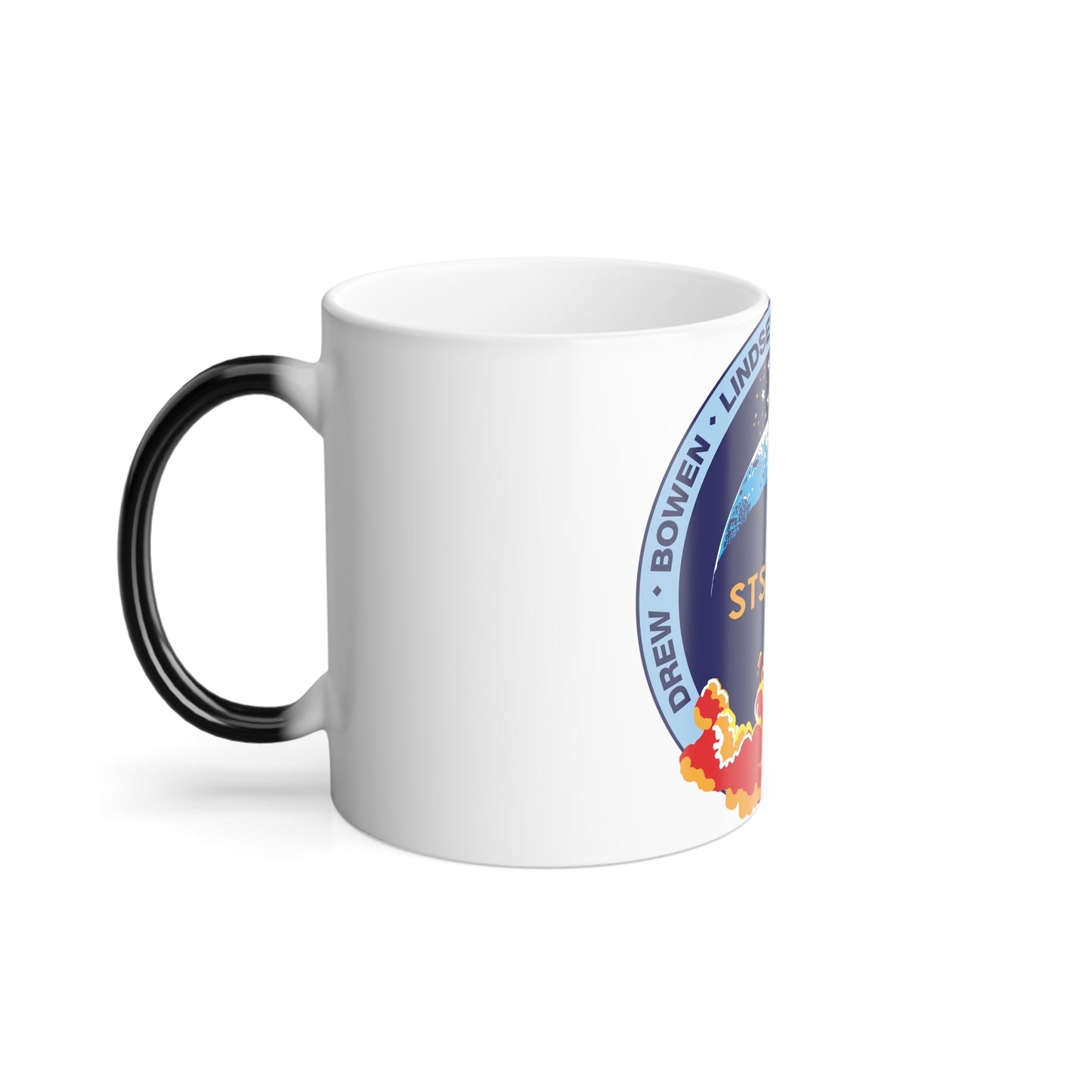 STS 133 Patch NASA - Color Changing Mug 11oz-11oz-The Sticker Space