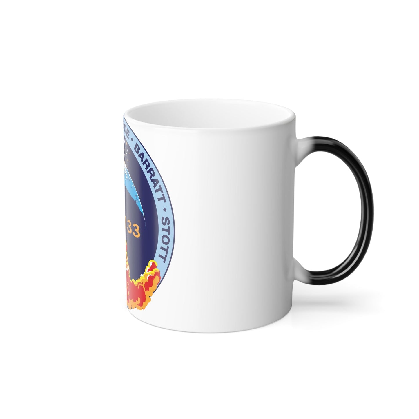 STS 133 Patch NASA - Color Changing Mug 11oz-11oz-The Sticker Space