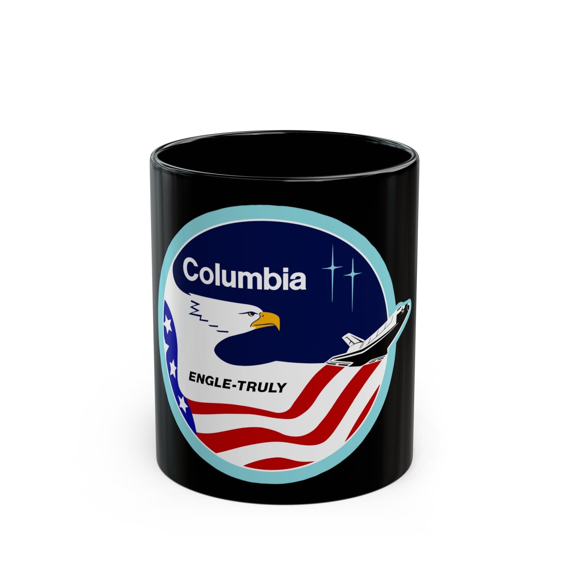 STS 2 (NASA) Black Coffee Mug-11oz-The Sticker Space