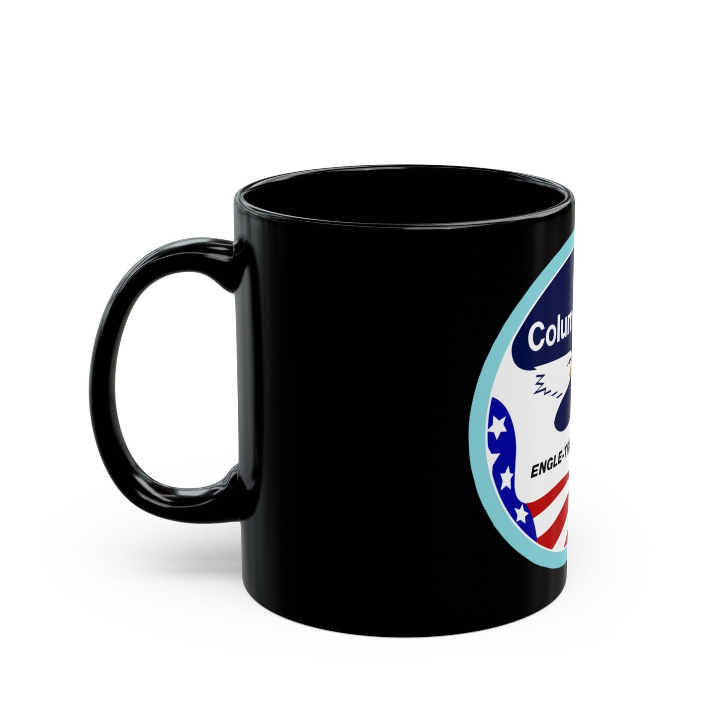 STS 2 (NASA) Black Coffee Mug-The Sticker Space