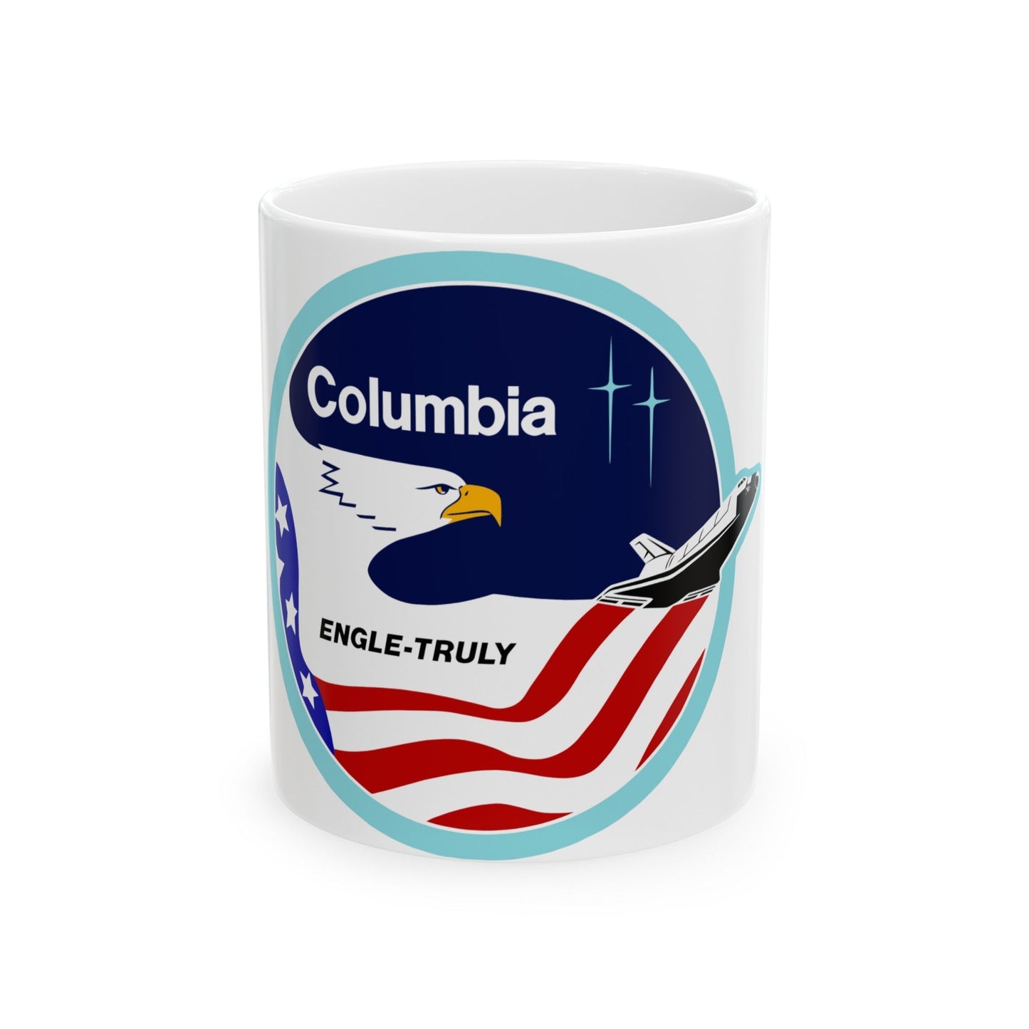 STS 2 (NASA) White Coffee Mug-11oz-The Sticker Space