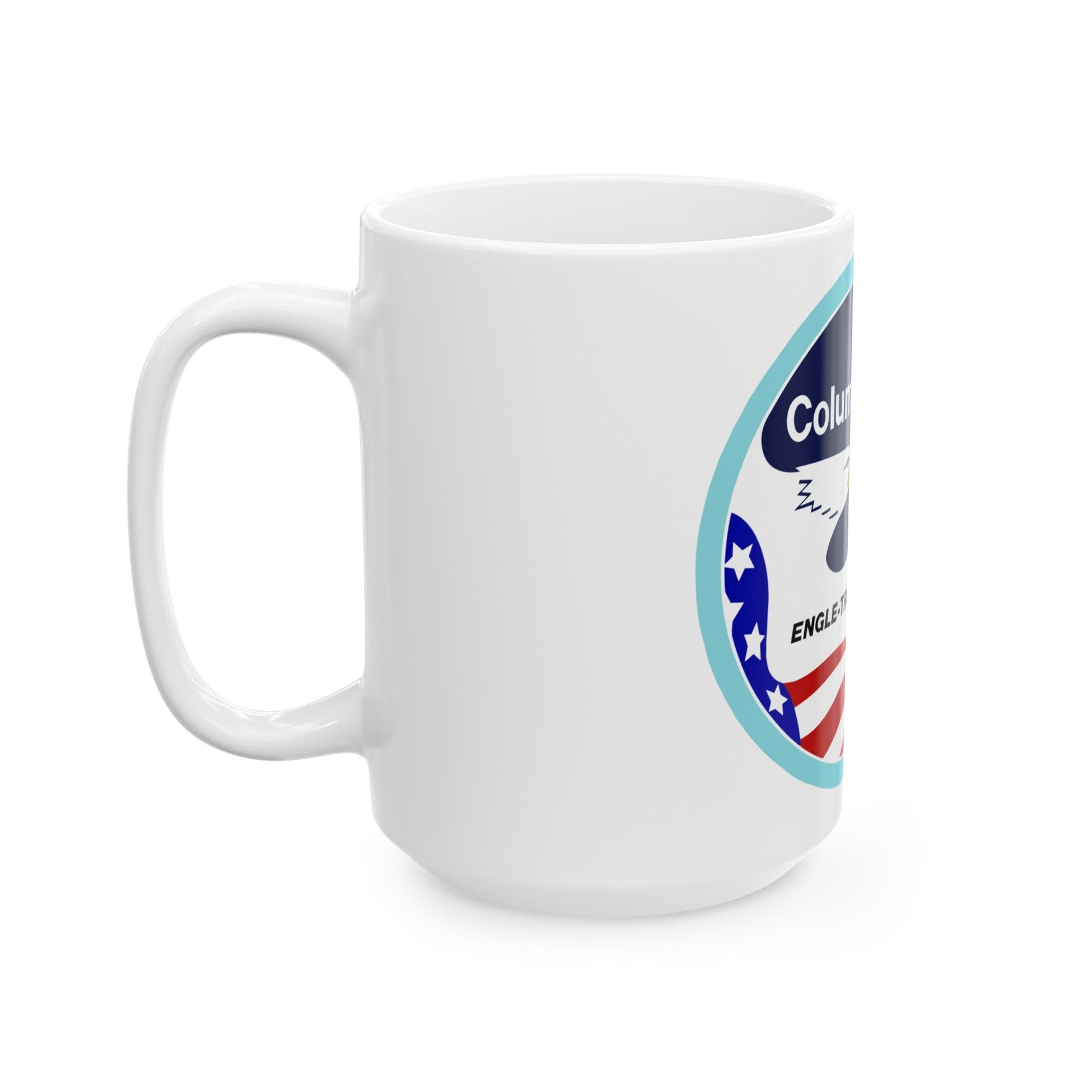 STS 2 (NASA) White Coffee Mug-The Sticker Space