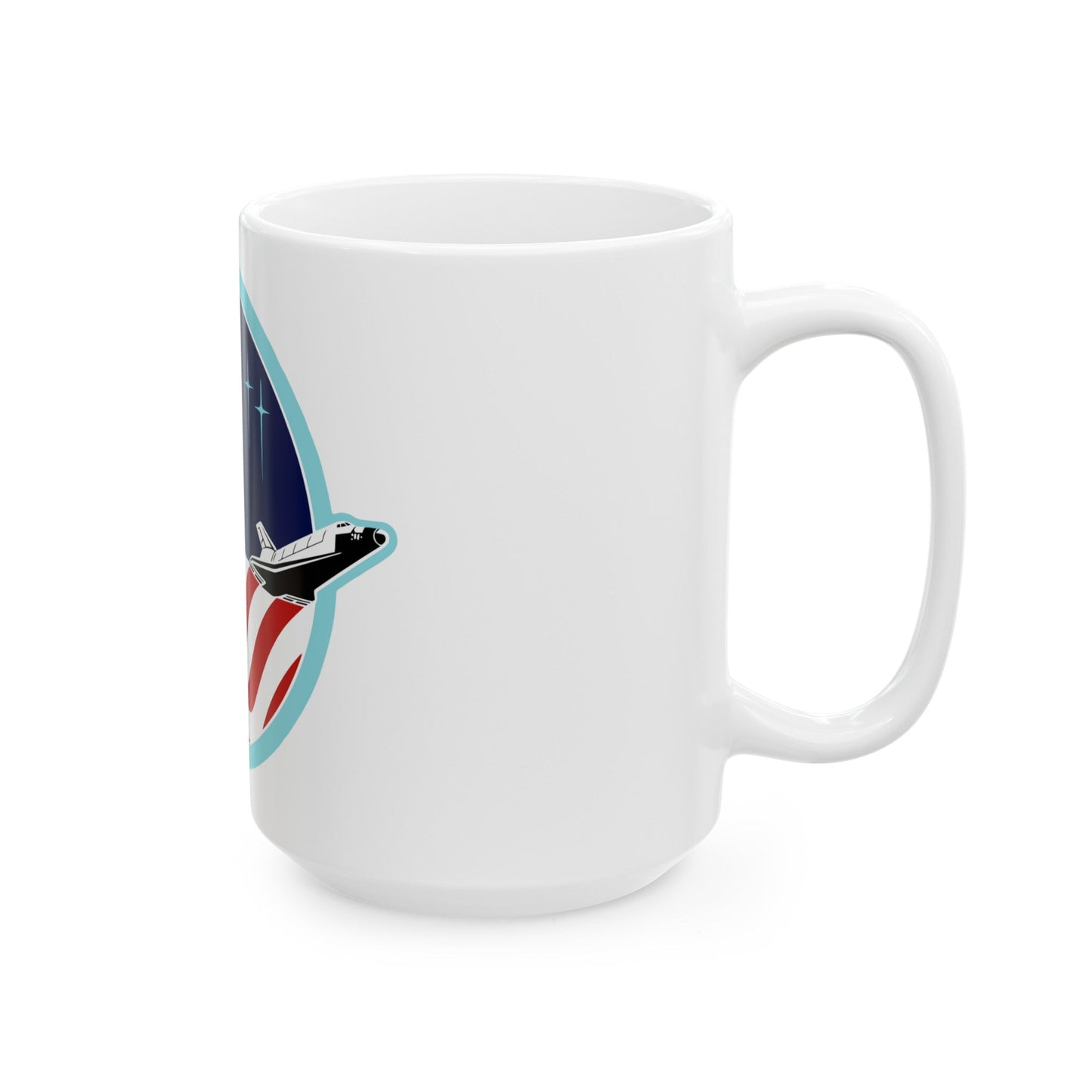 STS 2 (NASA) White Coffee Mug-The Sticker Space