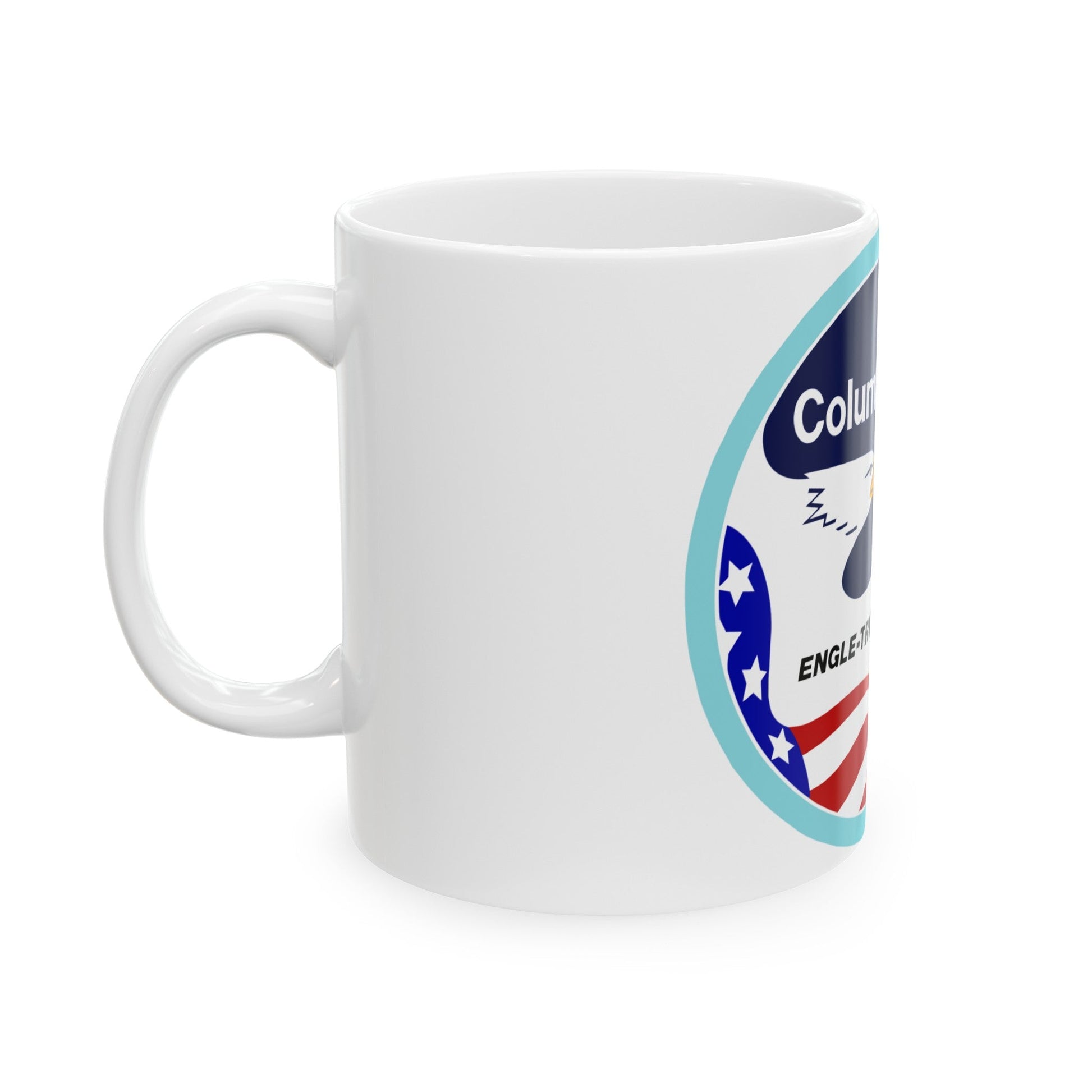 STS 2 (NASA) White Coffee Mug-The Sticker Space