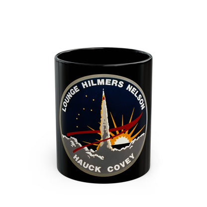 STS 26 (NASA) Black Coffee Mug-11oz-The Sticker Space