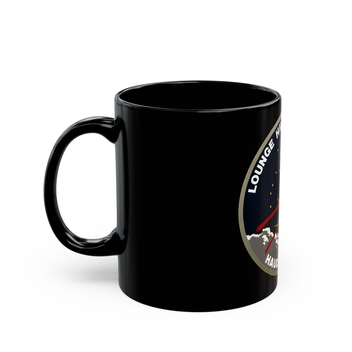 STS 26 (NASA) Black Coffee Mug-The Sticker Space