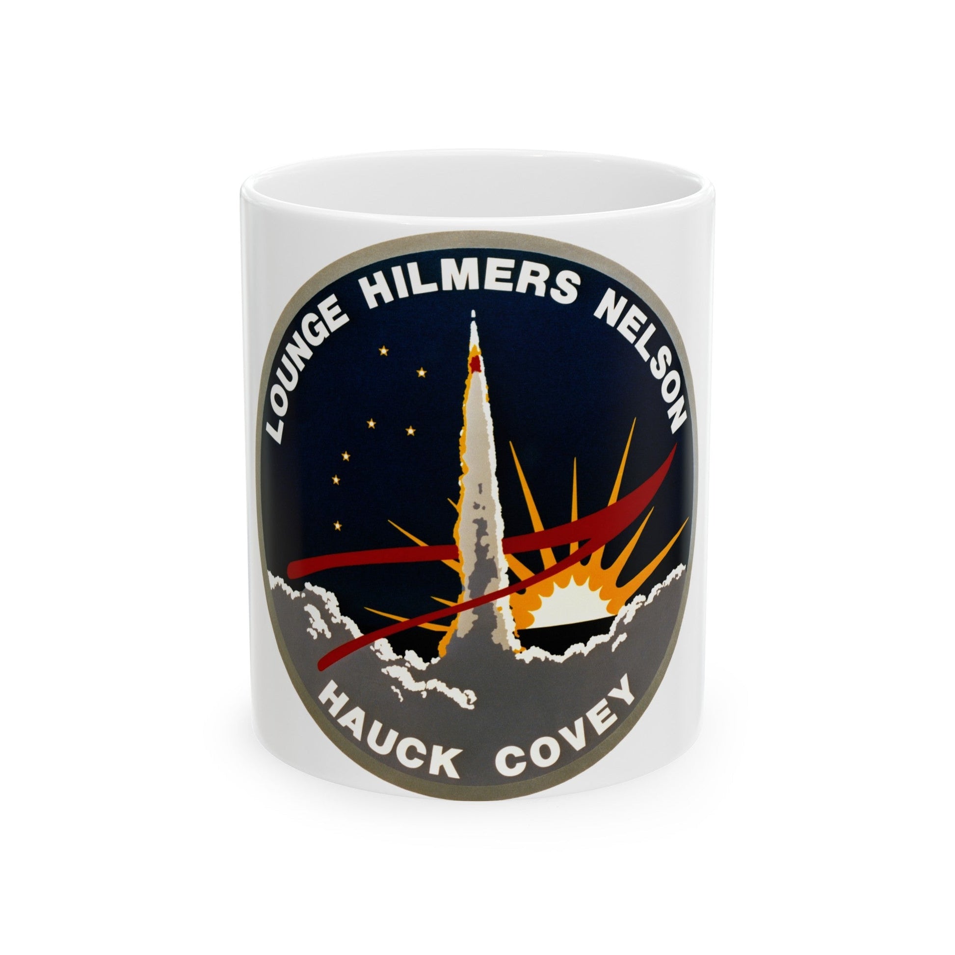 STS 26 (NASA) White Coffee Mug-11oz-The Sticker Space