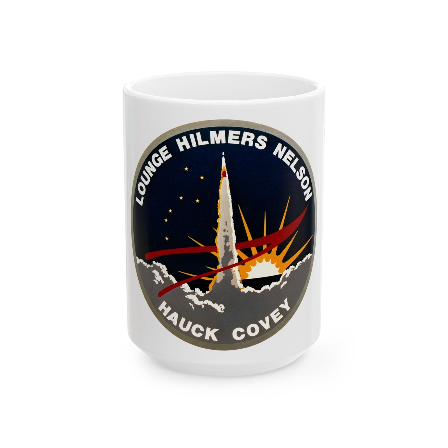 STS 26 (NASA) White Coffee Mug-15oz-The Sticker Space