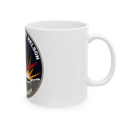 STS 26 (NASA) White Coffee Mug-The Sticker Space