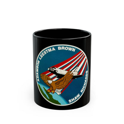 STS 28 (NASA) Black Coffee Mug-11oz-The Sticker Space