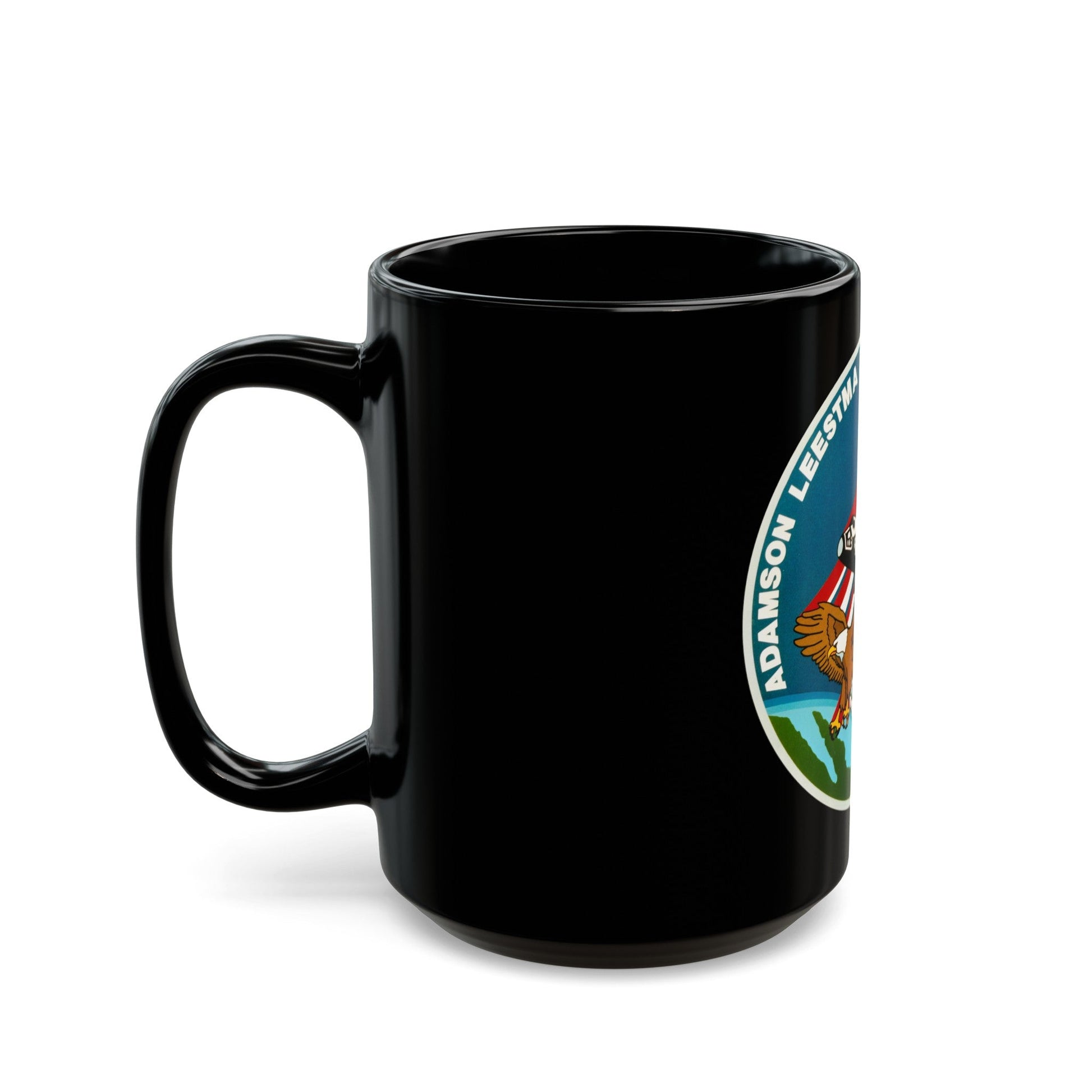 STS 28 (NASA) Black Coffee Mug-The Sticker Space