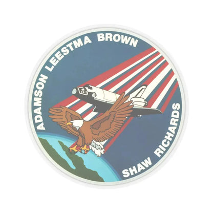 STS 28 (NASA) STICKER Vinyl Kiss-Cut Decal 3 Inch Transparent - The Sticker Space