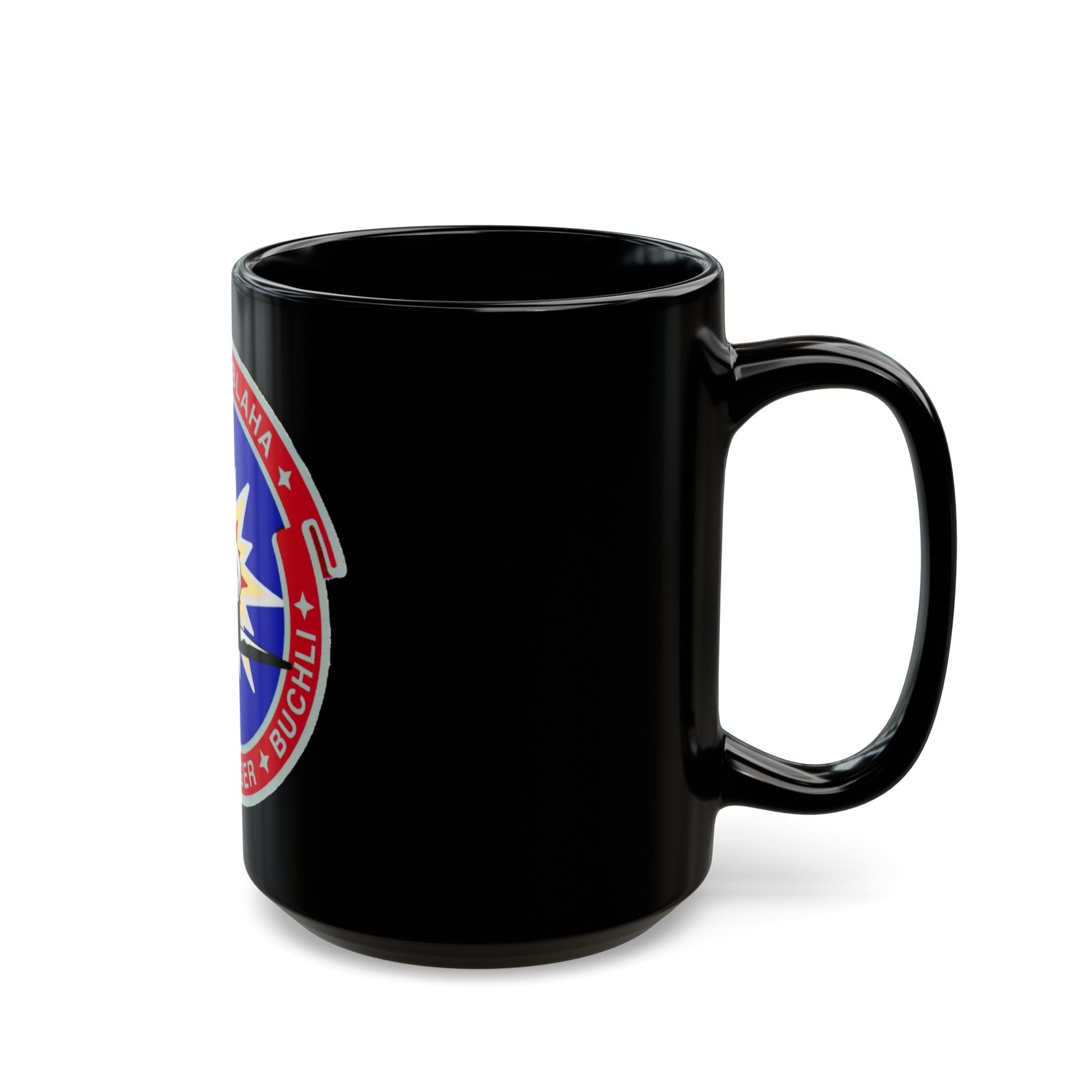 STS 29 (NASA) Black Coffee Mug-The Sticker Space