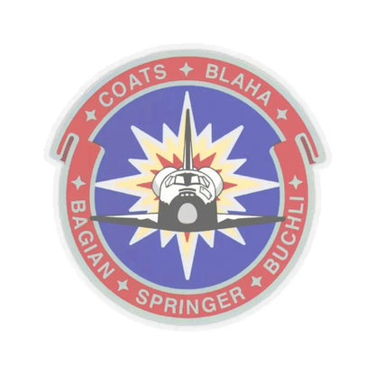 STS 29 (NASA) STICKER Vinyl Kiss-Cut Decal 4 Inch Transparent - The Sticker Space