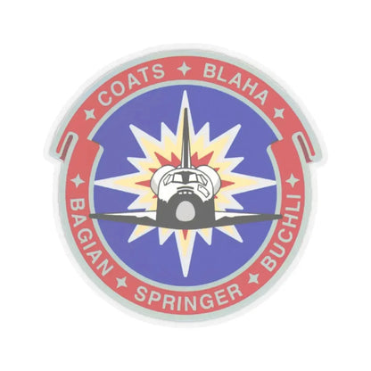 STS 29 (NASA) STICKER Vinyl Kiss-Cut Decal 6 Inch Transparent - The Sticker Space