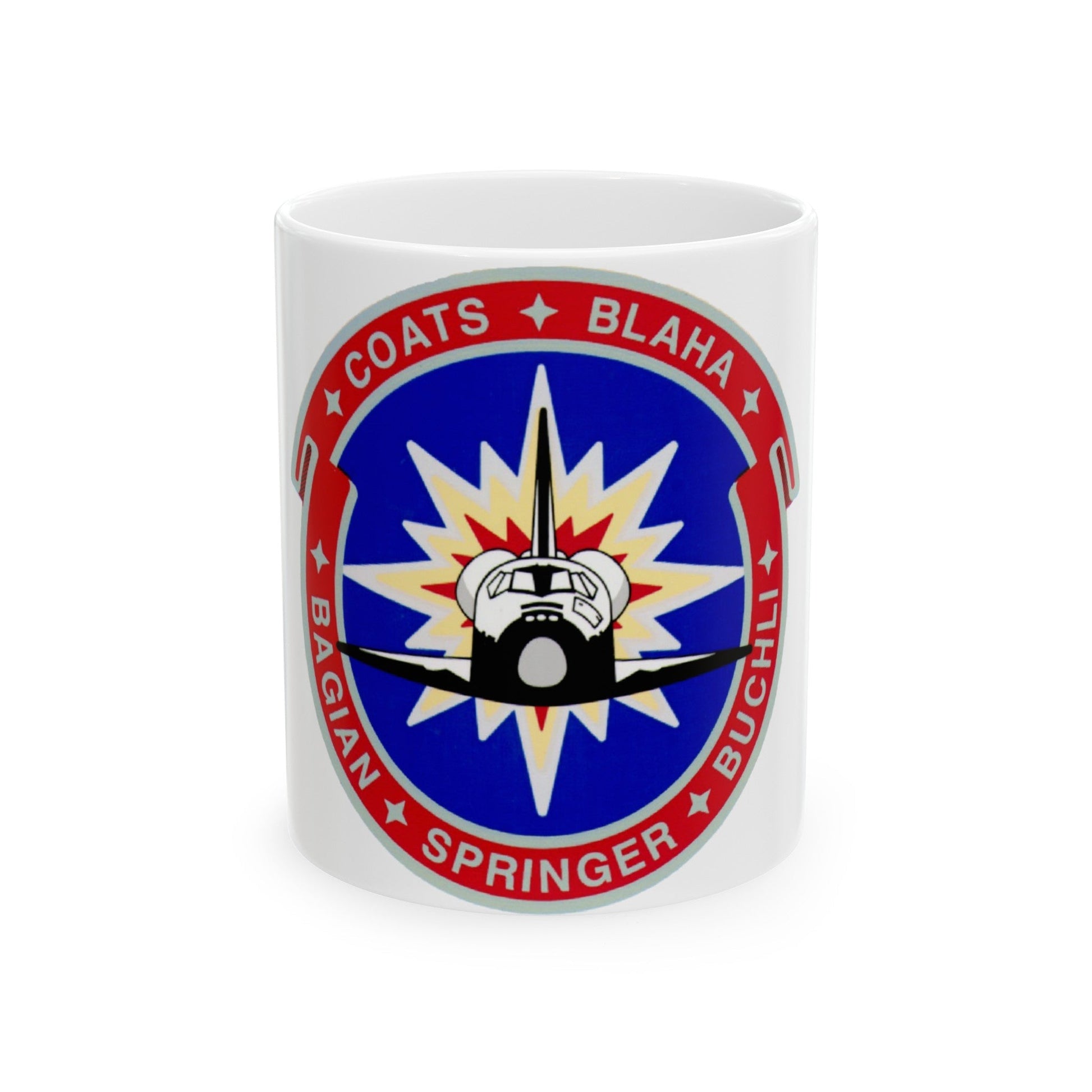 STS 29 (NASA) White Coffee Mug-11oz-The Sticker Space