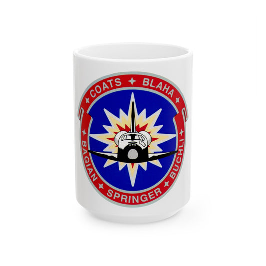 STS 29 (NASA) White Coffee Mug-15oz-The Sticker Space