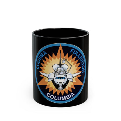 STS 3 (NASA) Black Coffee Mug-11oz-The Sticker Space