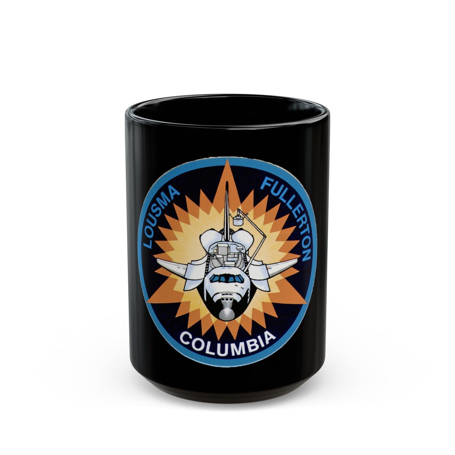 STS 3 (NASA) Black Coffee Mug-15oz-The Sticker Space