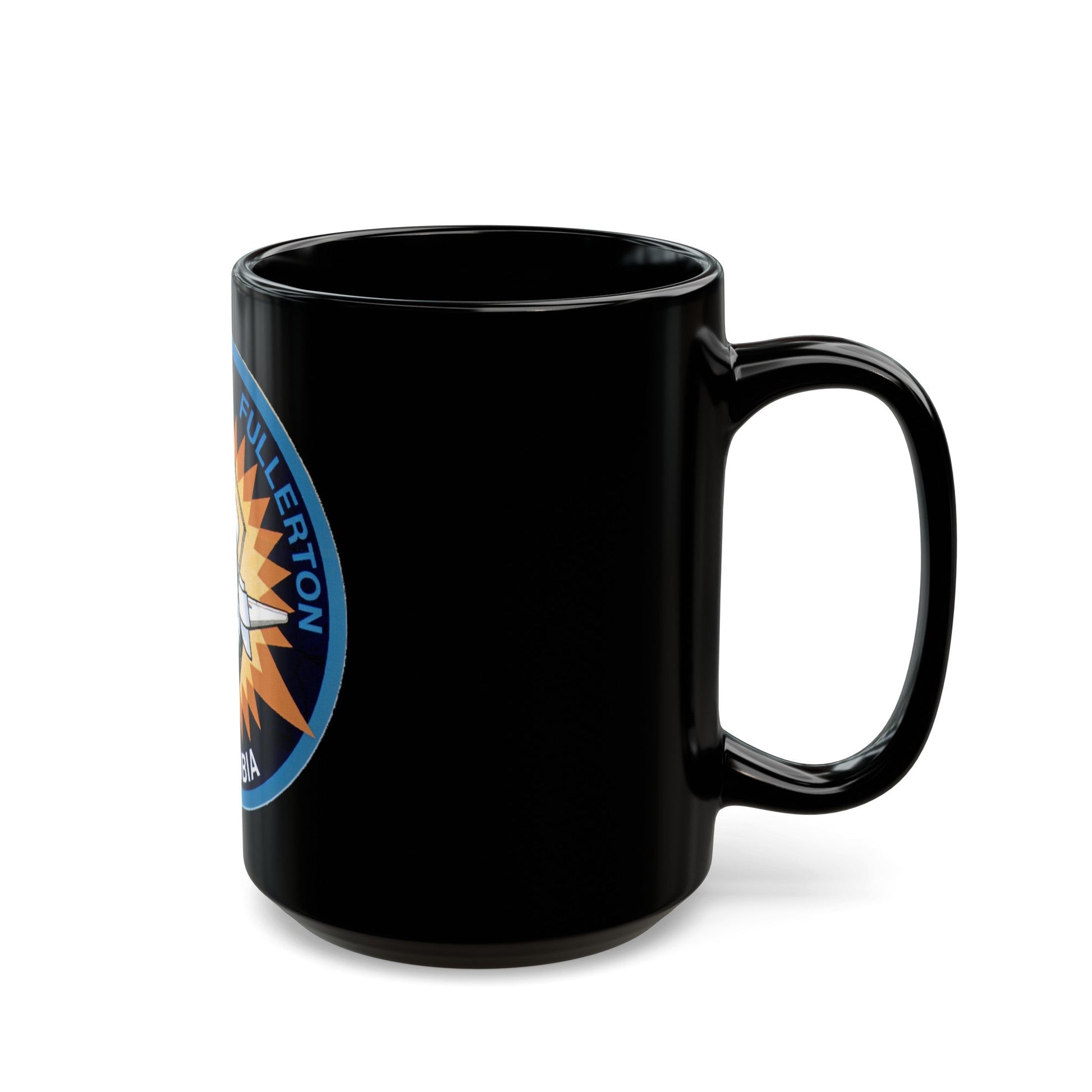 STS 3 (NASA) Black Coffee Mug-The Sticker Space